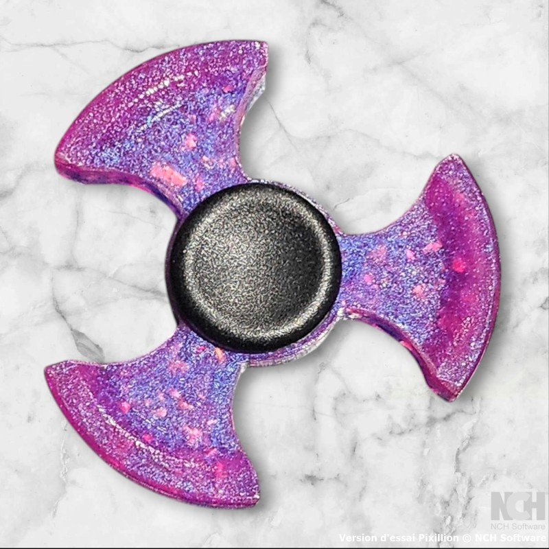 Handspinner violet et rose