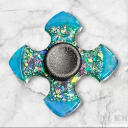 Handspinner bleu vert...