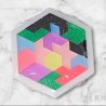 puzzles hexagonale flashi