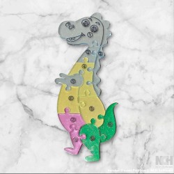 puzzle t-rex queue verte